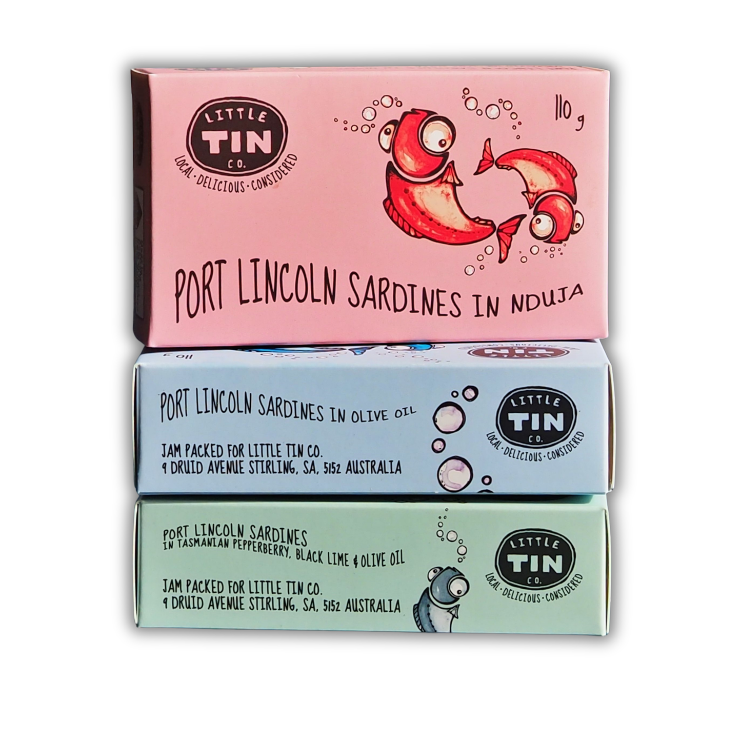 Little Tin Co Mixed Sardine Pack