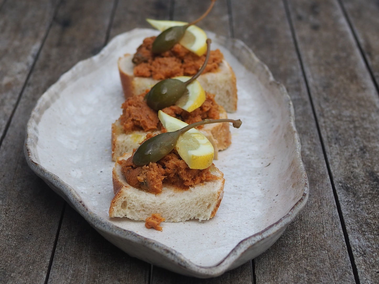 Hot Smoked Kingfish and Vermouth Pâté