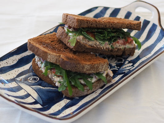 Port Lincoln Sardine Salad Sandwich