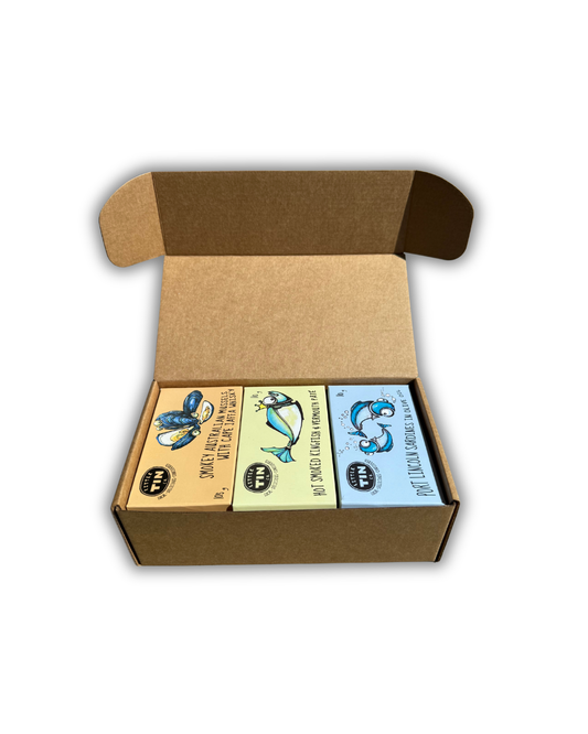 Little Tin Co - Original Tinned Fish Lovers Gift Set