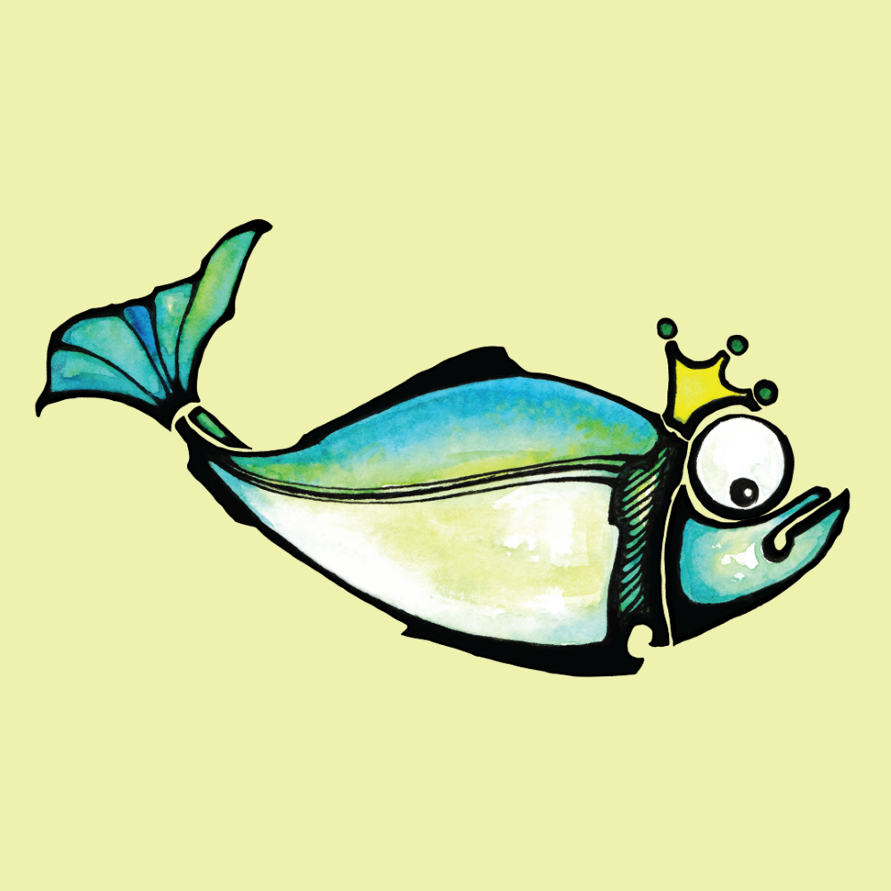 Little Tin Co kingfish Artwork