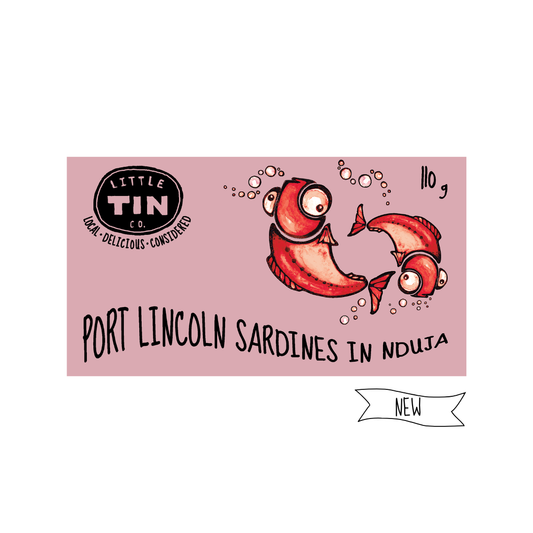 PRE-ORDER - Launching 09/07/26 - Port Lincoln Sardines in Nduja